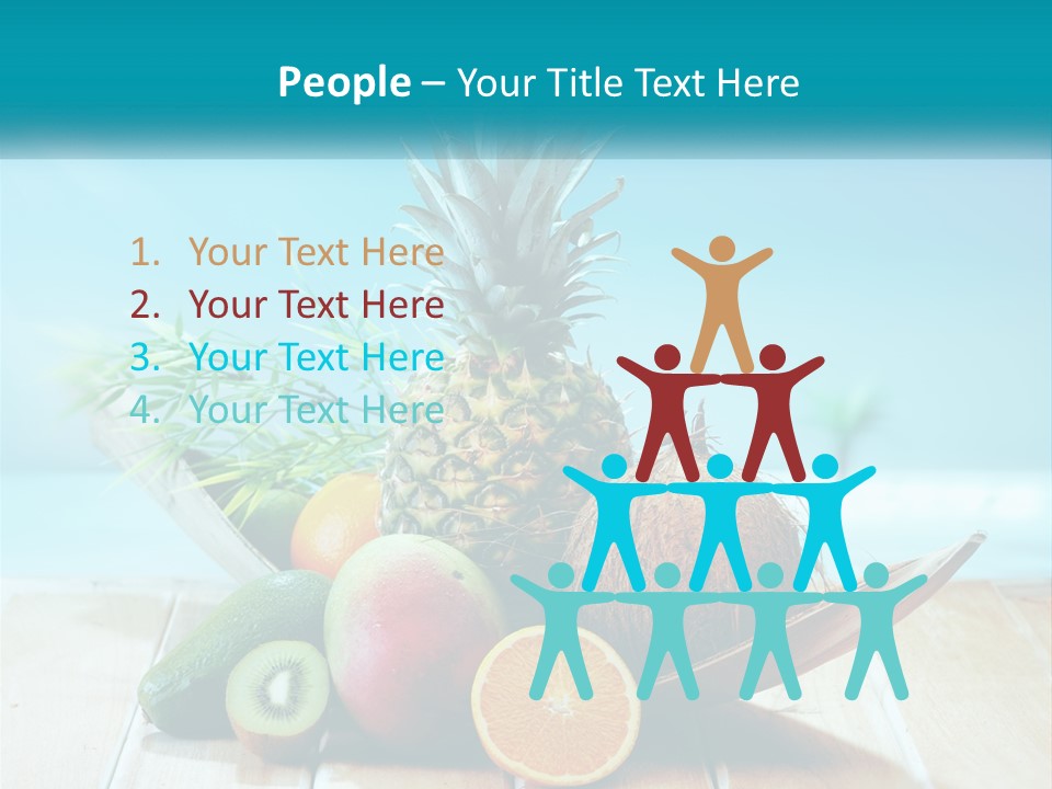 Beach Elderly Older PowerPoint Template