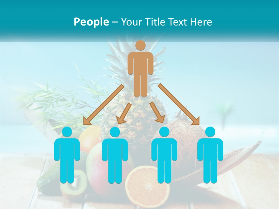 Beach Elderly Older PowerPoint Template