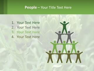 Family Daughter Sand PowerPoint Template