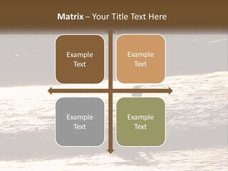 Sunset Peaceful Life PowerPoint Template