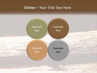 Sunset Peaceful Life PowerPoint Template