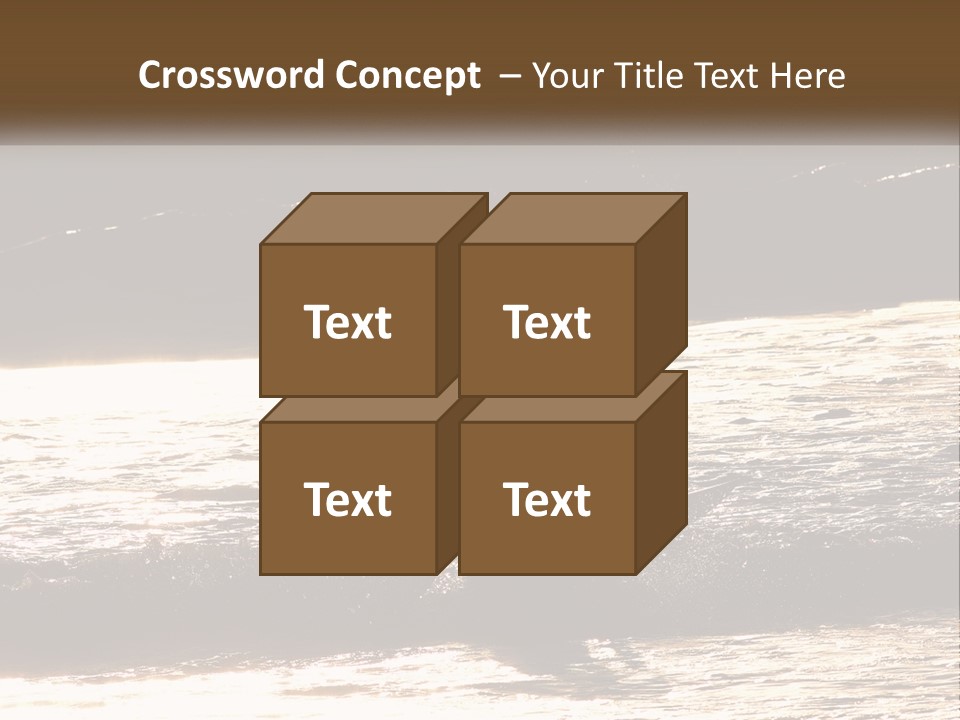 Sunset Peaceful Life PowerPoint Template