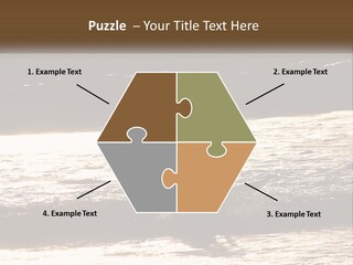 Sunset Peaceful Life PowerPoint Template