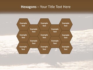 Sunset Peaceful Life PowerPoint Template