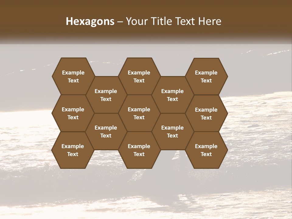 Sunset Peaceful Life PowerPoint Template