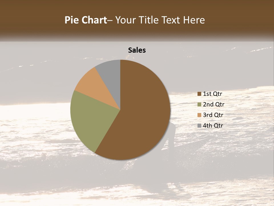 Sunset Peaceful Life PowerPoint Template