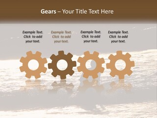 Sunset Peaceful Life PowerPoint Template