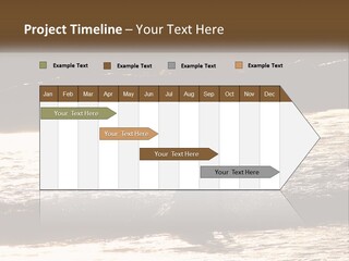 Sunset Peaceful Life PowerPoint Template