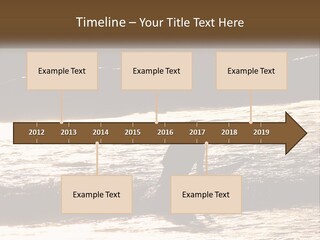 Sunset Peaceful Life PowerPoint Template