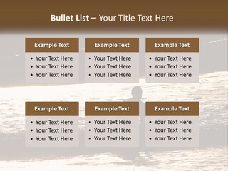 Sunset Peaceful Life PowerPoint Template