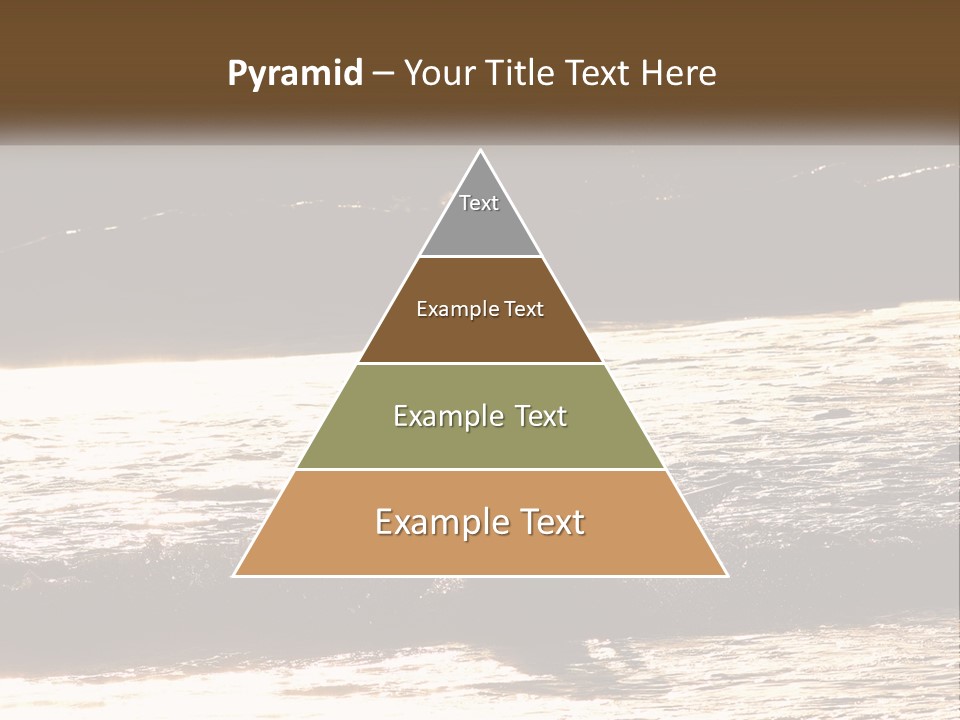 Sunset Peaceful Life PowerPoint Template