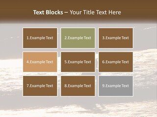 Sunset Peaceful Life PowerPoint Template