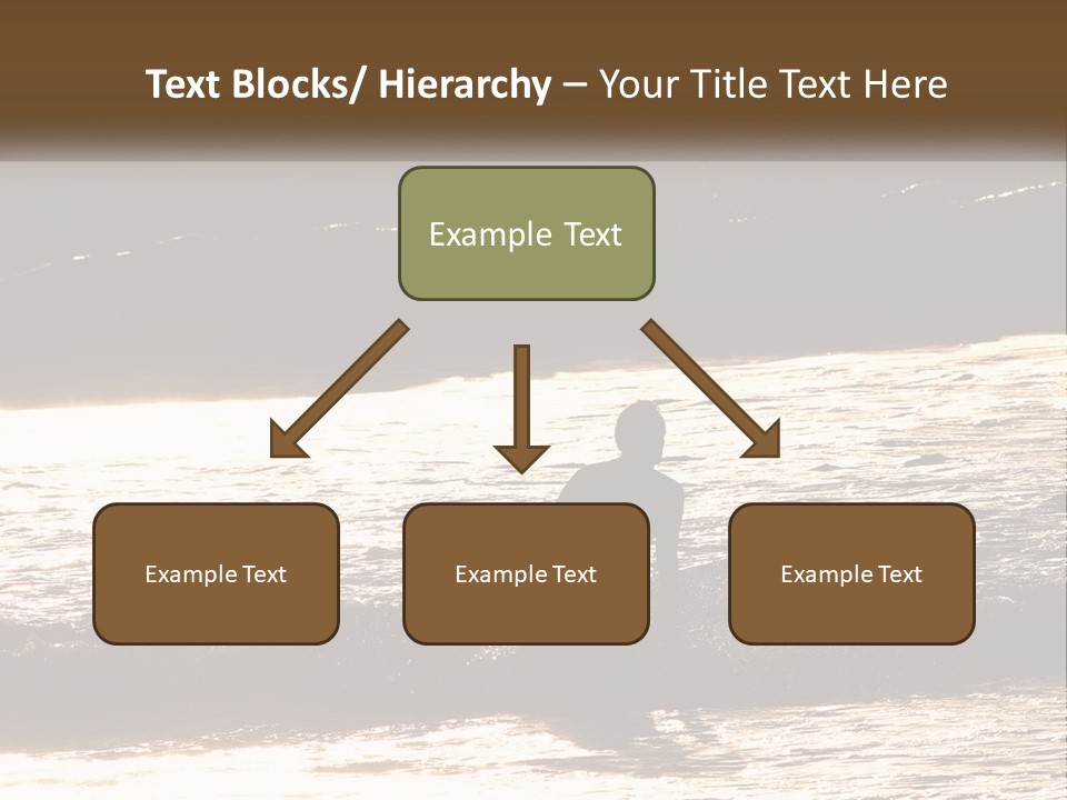 Sunset Peaceful Life PowerPoint Template
