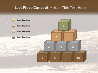 Sunset Peaceful Life PowerPoint Template
