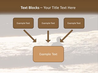 Sunset Peaceful Life PowerPoint Template