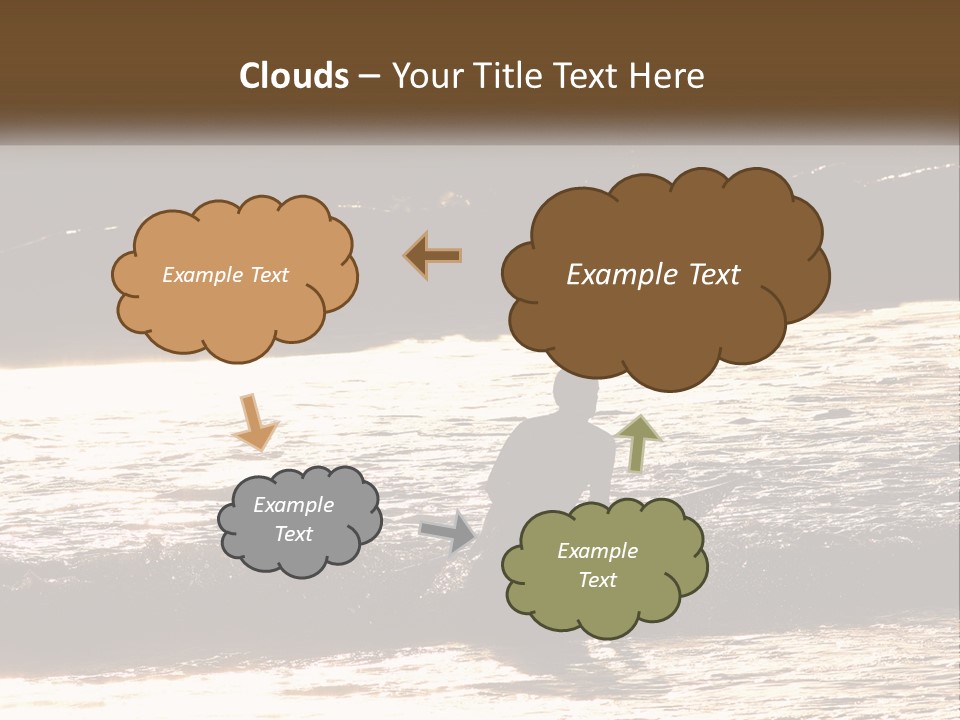 Sunset Peaceful Life PowerPoint Template