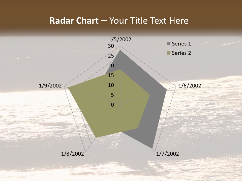 Sunset Peaceful Life PowerPoint Template