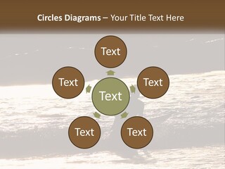 Sunset Peaceful Life PowerPoint Template