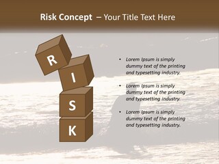 Sunset Peaceful Life PowerPoint Template