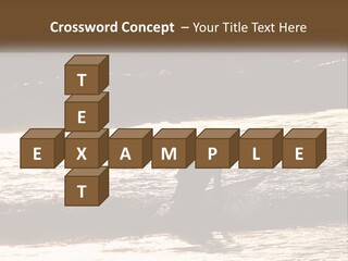 Sunset Peaceful Life PowerPoint Template