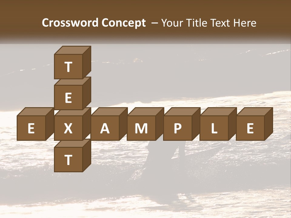Sunset Peaceful Life PowerPoint Template