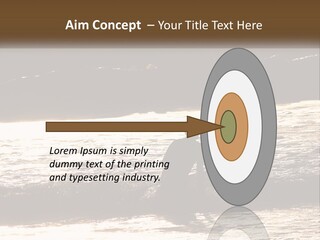 Sunset Peaceful Life PowerPoint Template