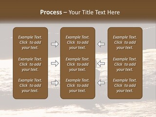 Sunset Peaceful Life PowerPoint Template