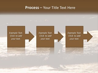 Sunset Peaceful Life PowerPoint Template
