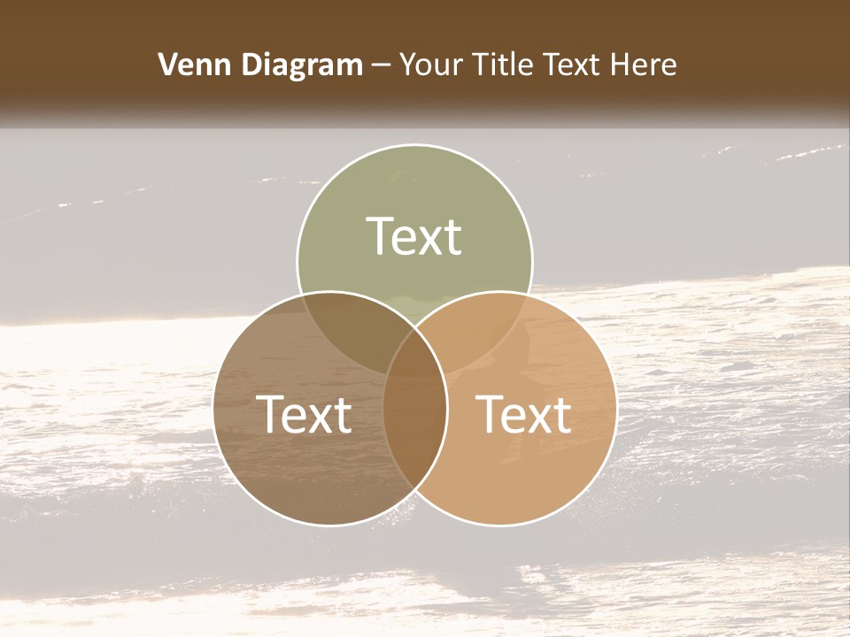 Sunset Peaceful Life PowerPoint Template