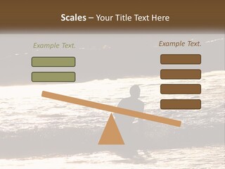 Sunset Peaceful Life PowerPoint Template