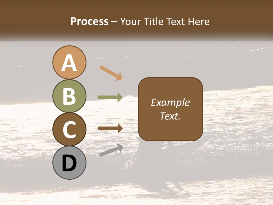 Sunset Peaceful Life PowerPoint Template