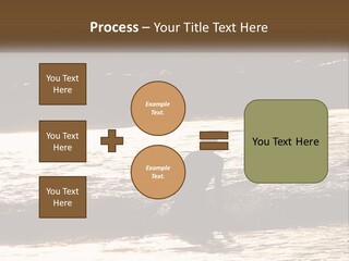 Sunset Peaceful Life PowerPoint Template