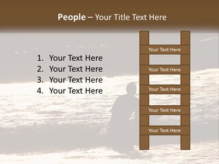 Sunset Peaceful Life PowerPoint Template
