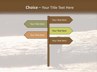 Sunset Peaceful Life PowerPoint Template