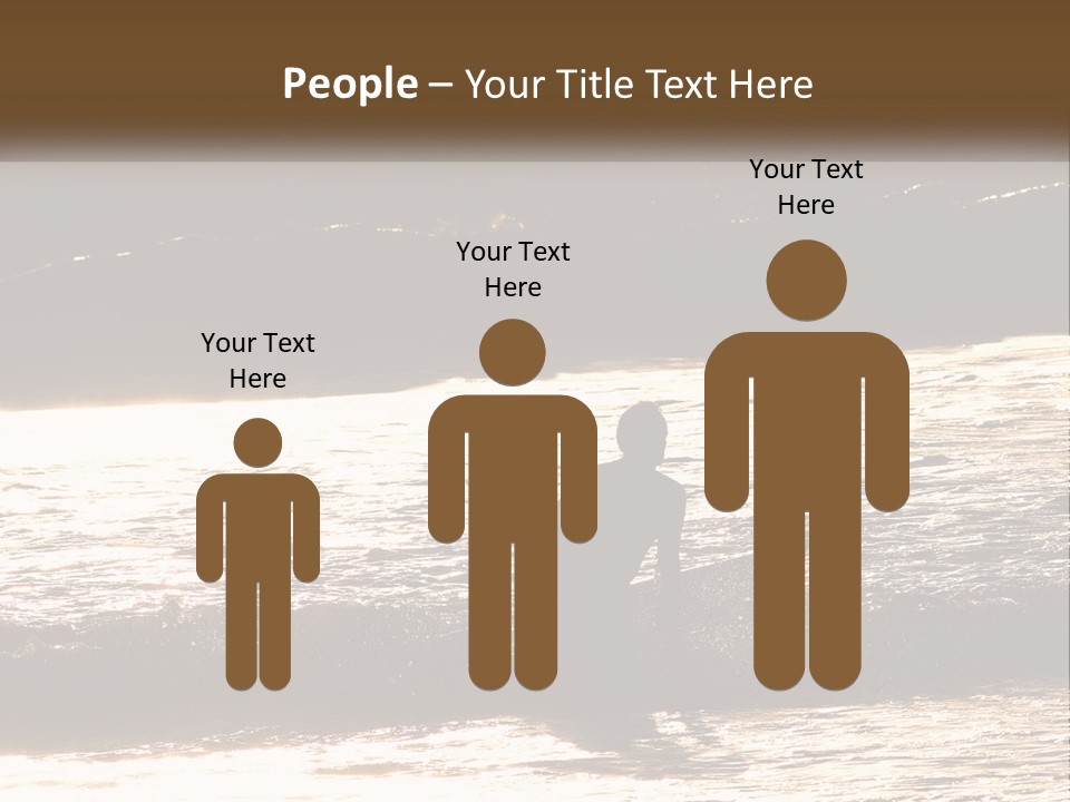 Sunset Peaceful Life PowerPoint Template