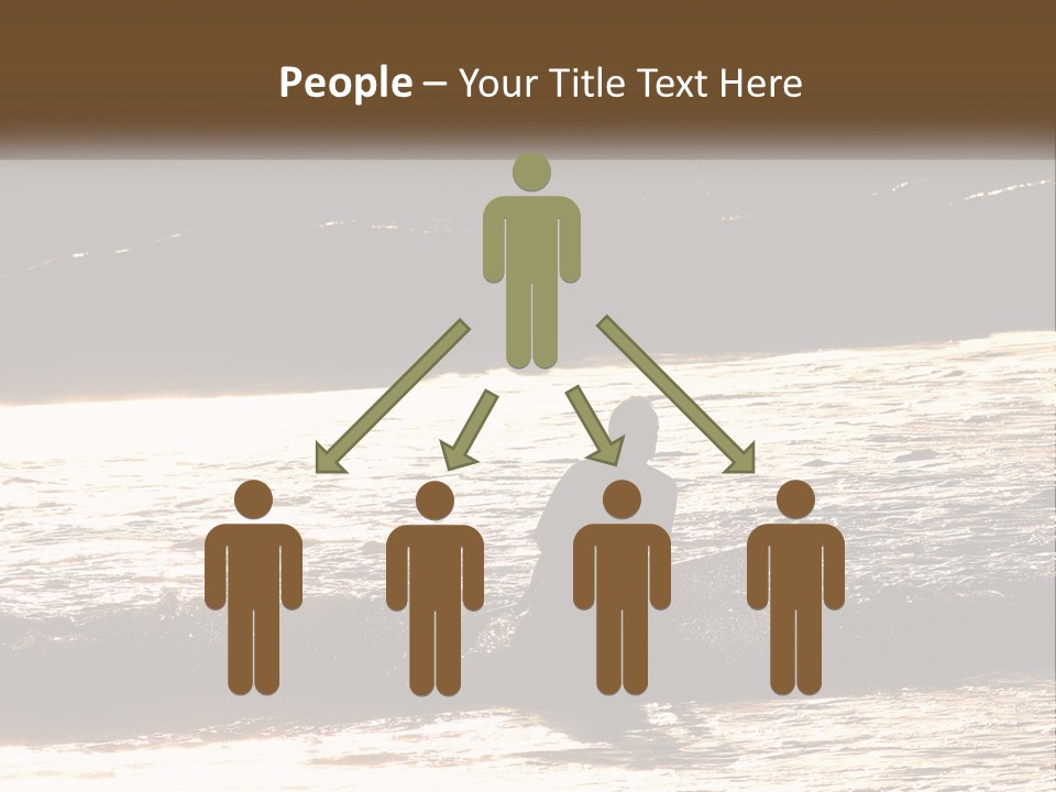 Sunset Peaceful Life PowerPoint Template