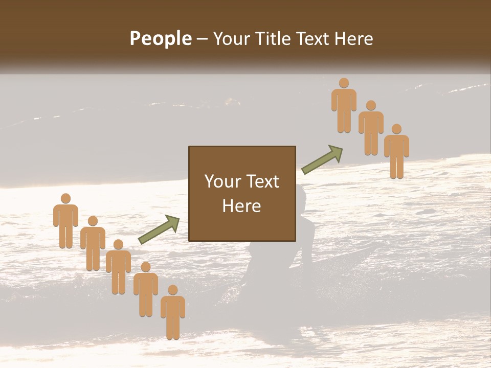 Sunset Peaceful Life PowerPoint Template