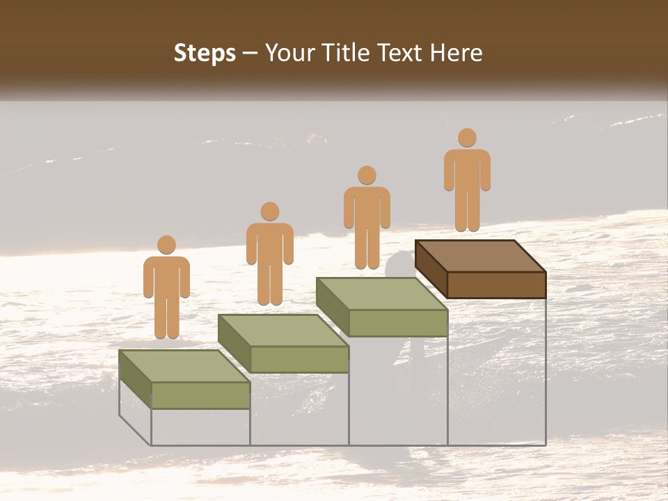 Sunset Peaceful Life PowerPoint Template