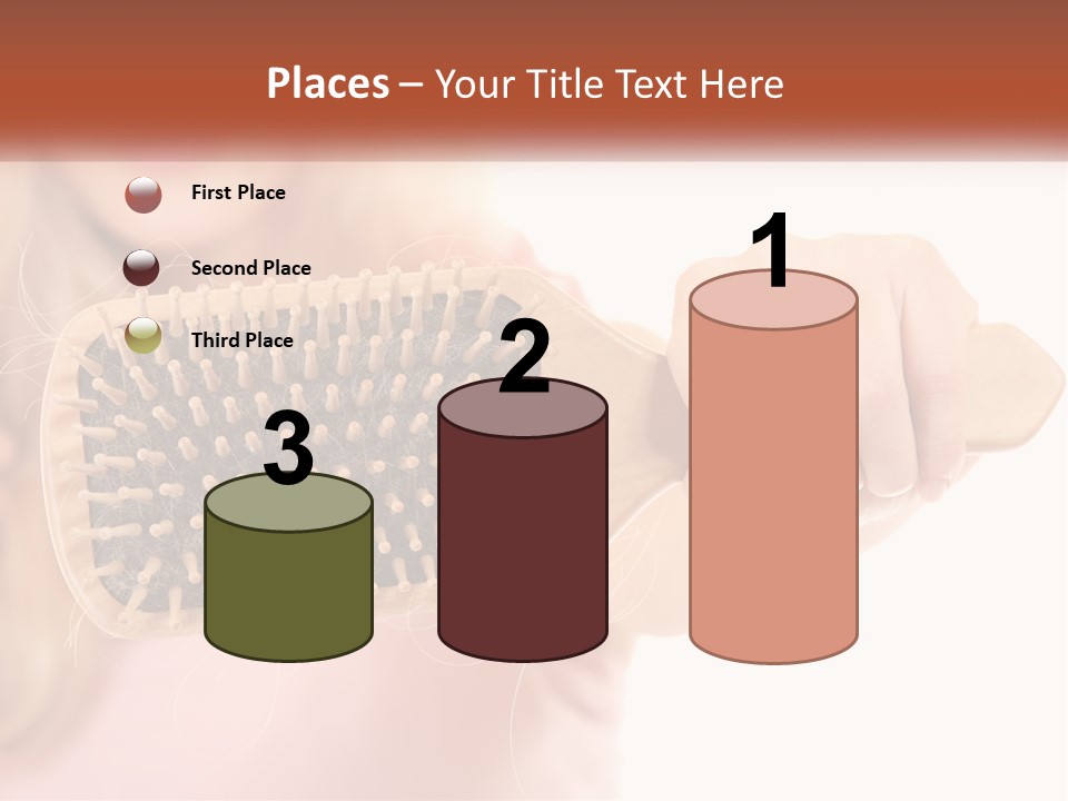 Single Coastal Woman PowerPoint Template