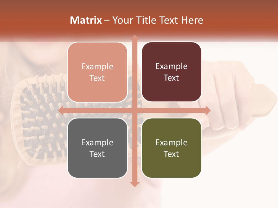 Single Coastal Woman PowerPoint Template