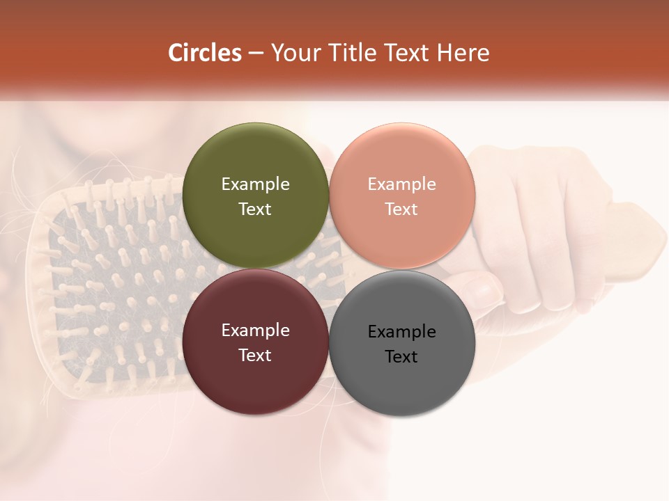 Single Coastal Woman PowerPoint Template