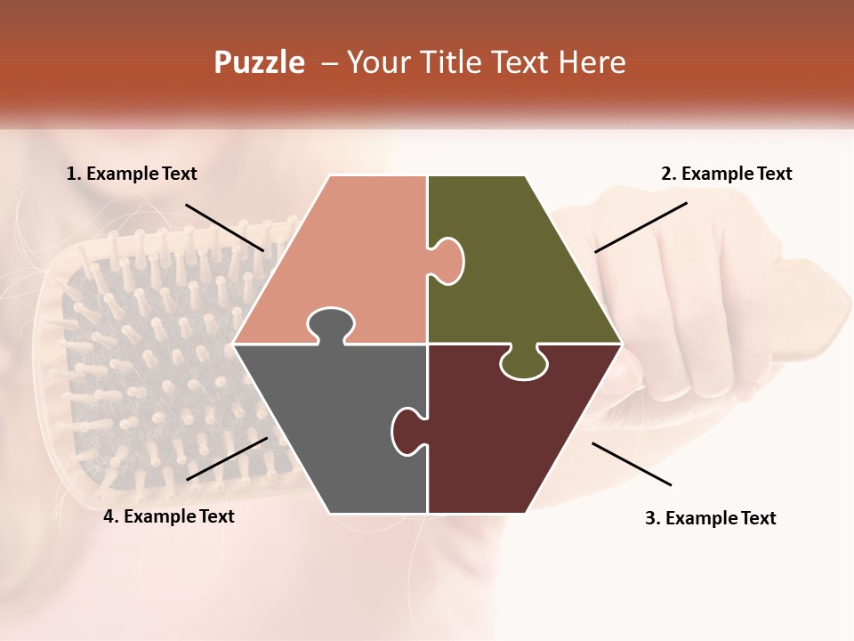 Single Coastal Woman PowerPoint Template