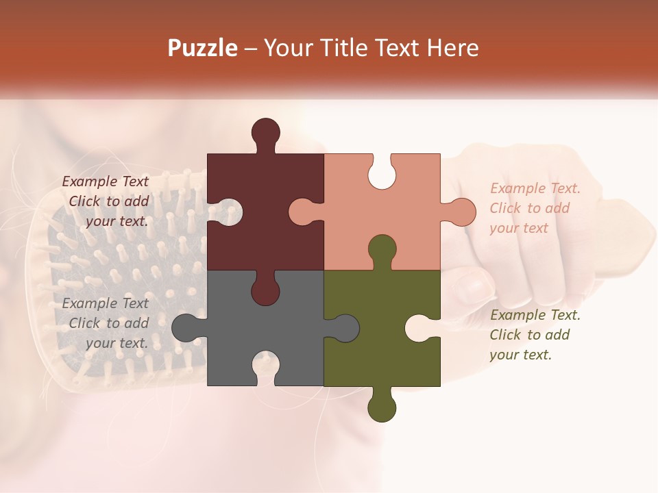 Single Coastal Woman PowerPoint Template