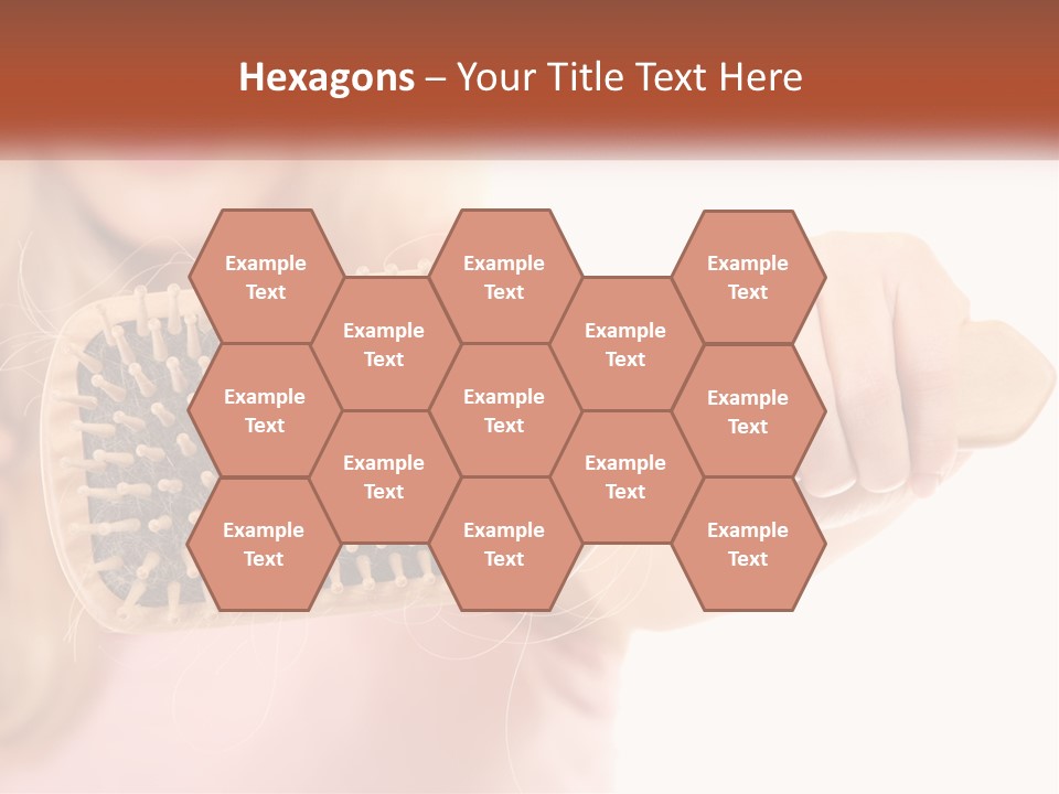 Single Coastal Woman PowerPoint Template