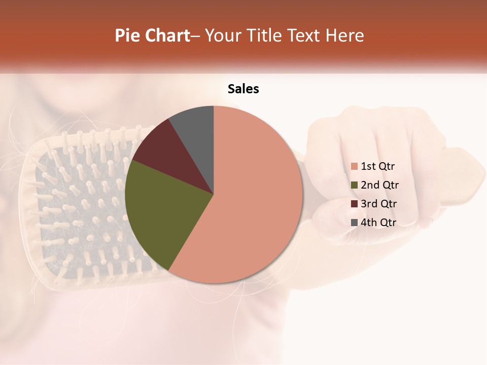 Single Coastal Woman PowerPoint Template