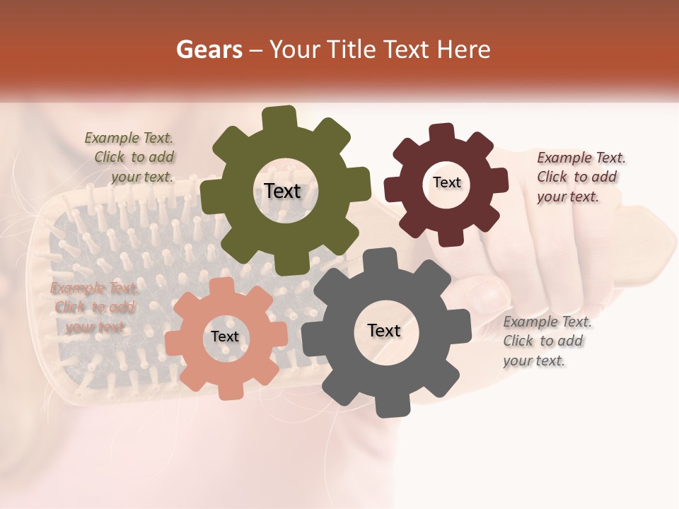 Single Coastal Woman PowerPoint Template