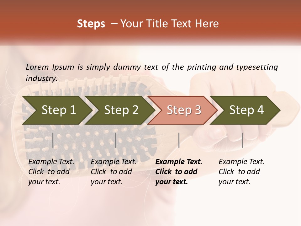 Single Coastal Woman PowerPoint Template