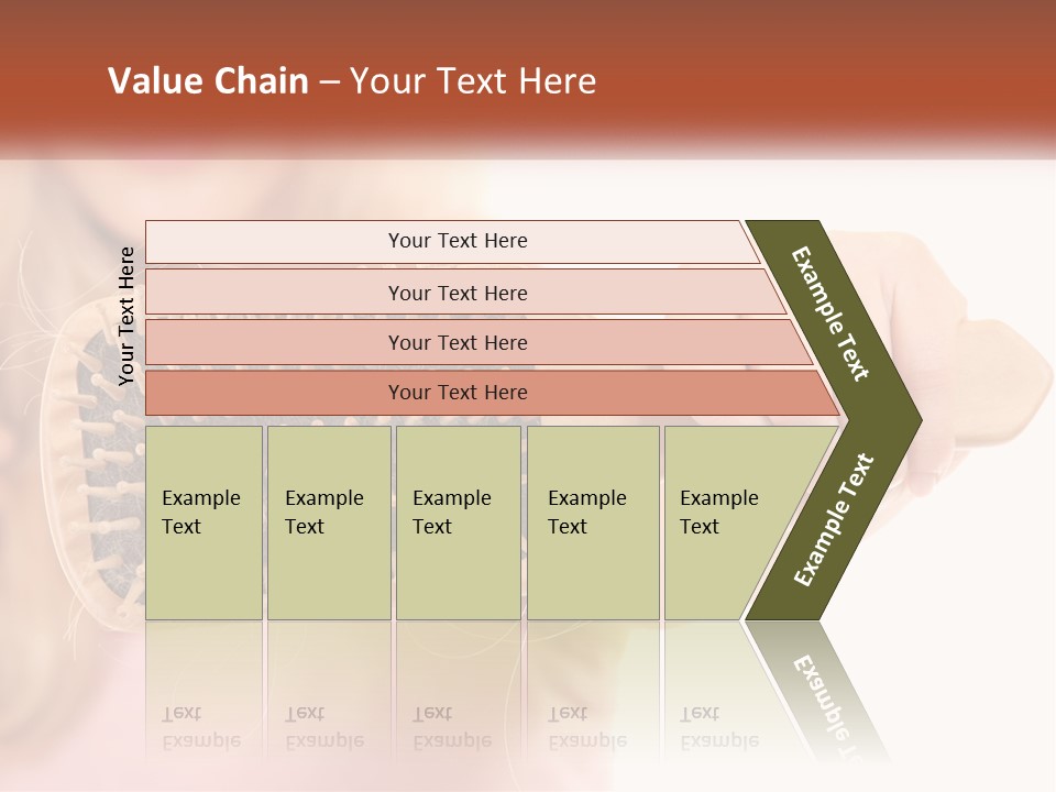 Single Coastal Woman PowerPoint Template