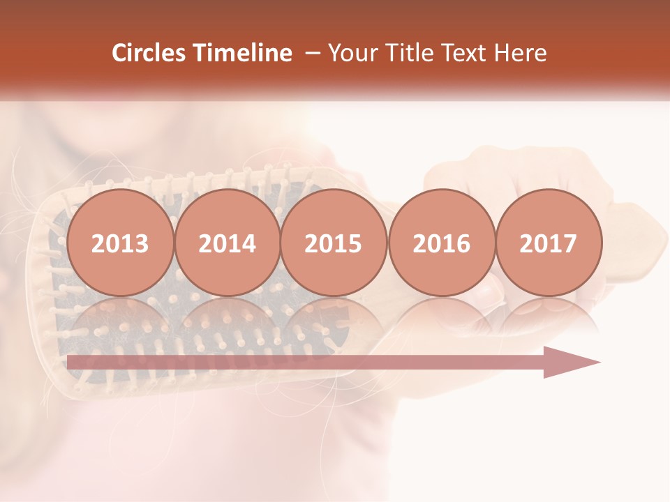 Single Coastal Woman PowerPoint Template