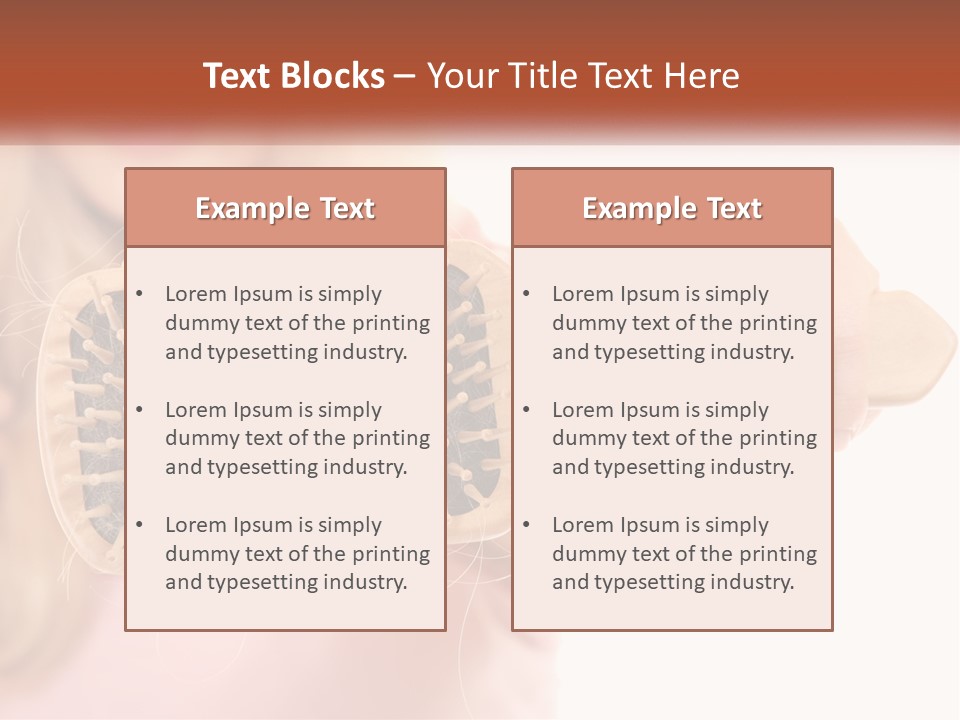 Single Coastal Woman PowerPoint Template